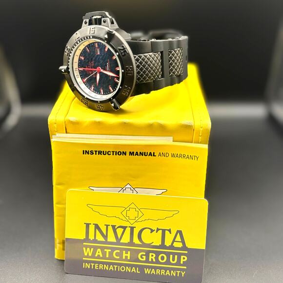 Invicta SubAqua NOMA III 13919 Mens Collector Edition GMT 500M Swiss Made NIBWT - Picture 3 of 17